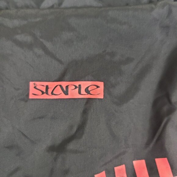 Airwalk x Jeff Staple Collab Button Jacket Black Red Size‎ Small - Picture 8 of 9